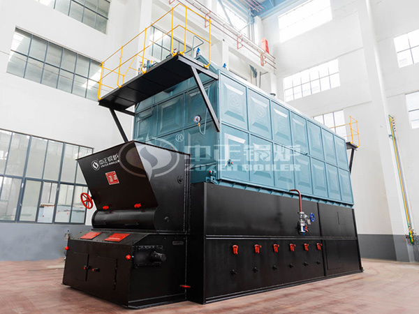 SZL系列鏈條爐實物圖