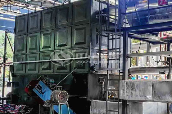 中信大錳礦業(yè)360萬大卡YLW系列有機(jī)熱載體鍋爐項(xiàng)目