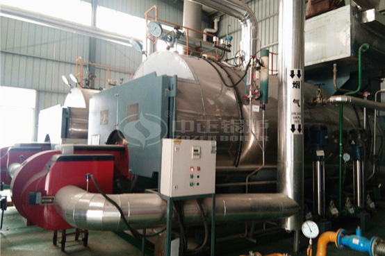 貴港康瑞6噸WNS系列三回程燃?xì)庹羝仩t項目