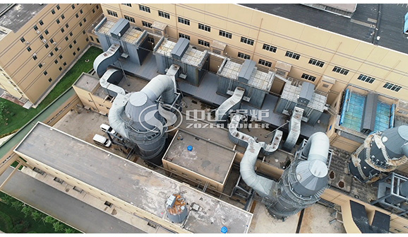 商丘市立醫(yī)院6噸節(jié)能環(huán)保WNS系列燃氣蒸汽鍋爐項目